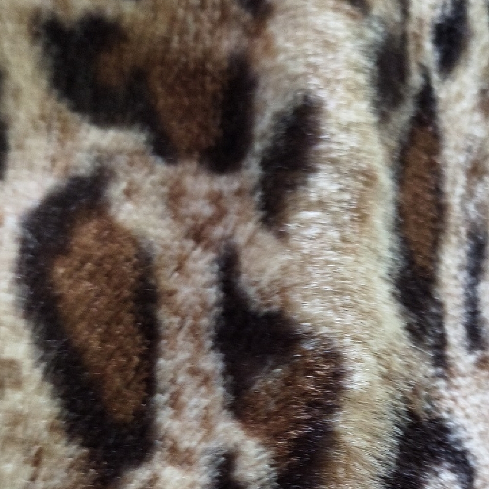 Bailey 44 Leopard Faux Fur Jacket, Size Large - Picture 5 of 9